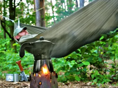 Hamak Flyhamak Forest ciemnooliwkowy (466-001) - widok 7