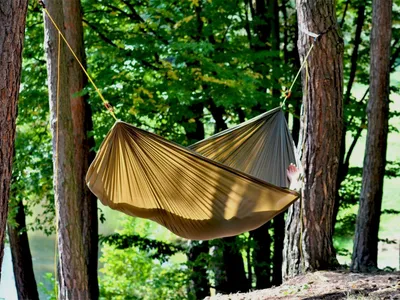 Hamak Flyhamak Forest ciemnooliwkowy (466-001) - widok 3