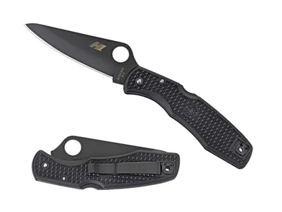 Spyderco Pacific Salt 2 FRN Black Blade Plain C91PBBK2 Nóż składany 22,1 cm