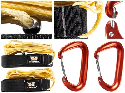 Zawieszenie Flyhamak Whoopie Sling czarne (466-005) - widok 2