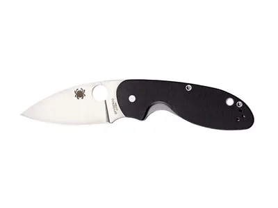 Spyderco Efficient G-10 Black Plain C216GP Nóż składany stal 8Cr13MoV 18 cm