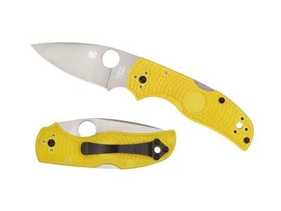 Spyderco Native 5 Salt Yellow Plain C41PYL5 Nóż składany 17,7 cm
