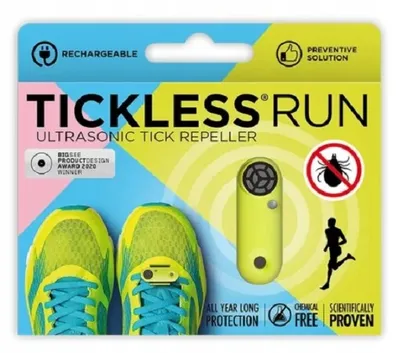 TICKLESS ultradźwiękowy na kleszcze, RUN UV YELLOW (RUN01UV) - widok 4