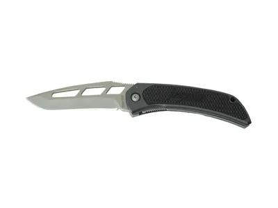 Outdoor Edge Impulse Small Satin Plain Nóż składany stal Sandvik 12C27