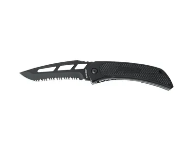Outdoor Edge Impulse Small Black Serrated Nóż składany stal Sandvik 12C27