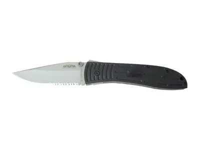 Outdoor Edge Magna Zytel Serrated Nóż składany stal AUS-8A 23,6 cm