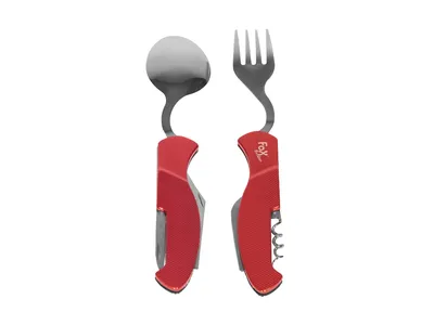 Niezbędnik Fox Outdoor 6-częściowy składany czerwony (44051) - widok 7