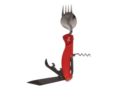 Niezbędnik Fox Outdoor 6-częściowy składany czerwony (44051) - widok 5
