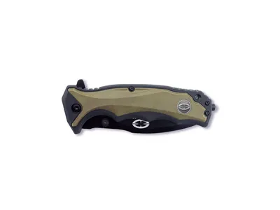 WithArmour Tiger Shark Black/Tan Nóż składany