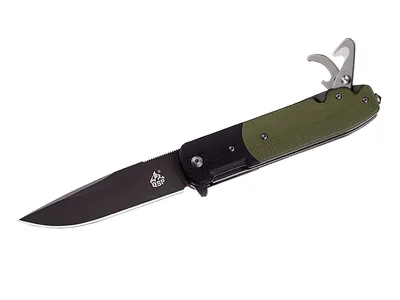 Qsp Daeva QS107-B Black/Green Nóż składany 22,5 cm