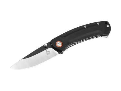 Qsp Copperhead G-10 Black/Satin QS109-B Black Nóż składany 21 cm