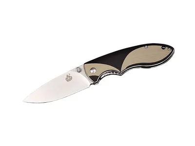 Qsp Piglet G-10 QS112-A Black/Tan Nóż składany 18,1 cm