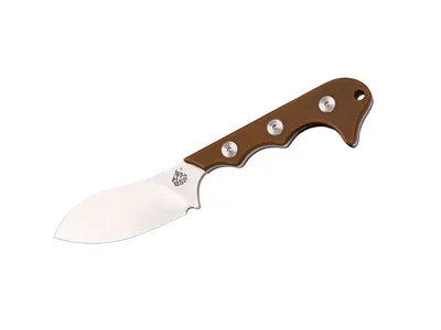 Qsp Neckmuk G-10 QS125-B Brown Nóż składany 16,5 cm