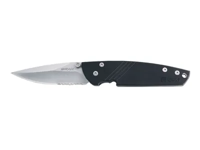 Crkt Mirage Zytel 6712 Combo Nóż składany stal AUS 6M 18 cm