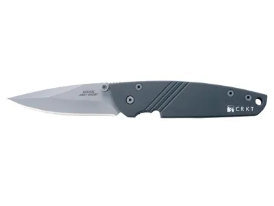 Crkt Mirage Gray Ghost 7803 Plain Nóż składany stal AUS-8 21,9 cm
