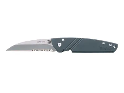 Crkt Mirage Gray Ghost Wharncliffe 7842 Combo Nóż składany stal AUS-8 18 cm