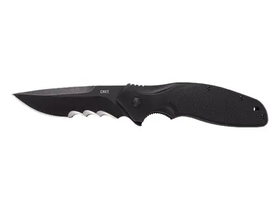 Crkt Shenanigan Assisted Black K800KKP Combo Nóż składany 20,8 cm