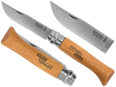 Nóż Opinel 8 carbon buk (113080) - widok 2