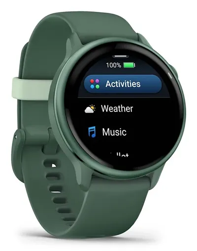 Zegarek Garmin Vivoactive 6 42mm Jasper Green - widok 2