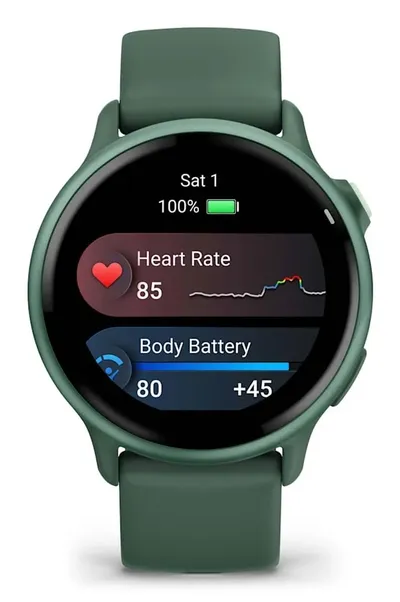 Zegarek Garmin Vivoactive 6 42mm Jasper Green - widok 3