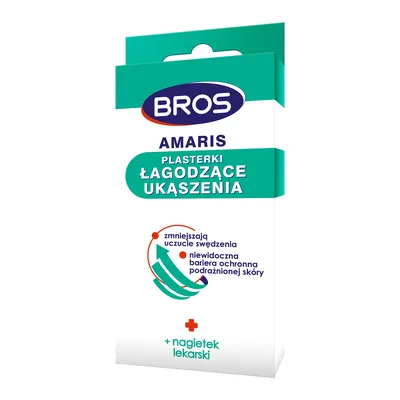 Plasterki Bros Amaris łagodzące ukąszenia 20 szt (595-000)