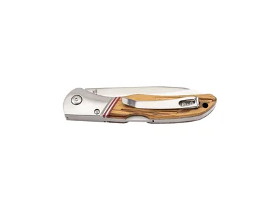Nóż składany Herbertz, drewno zebrano, dł. ostrza 8.8 cm