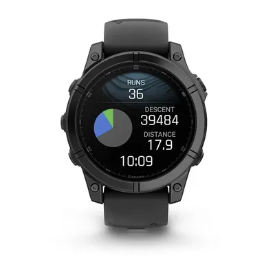 Smartwatch GARMIN Fenix E stainless Steel slate grey - widok 8