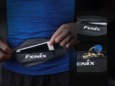 Saszetka na biodra Fenix AFB-10 czarna (AFB-10 black) - widok 6