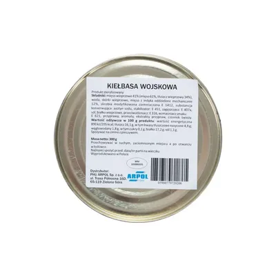 Kiełbasa Arpol wojskowa 300 g (564-012) - widok 2