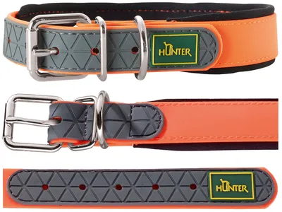 Obroża Convenience Comfort neon pomarańczowa (454-024) HUNTER - widok 2