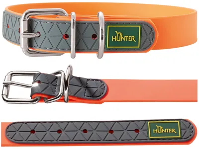 Obroża Convenience neon pomarańcza (454-037) HUNTER - widok 2