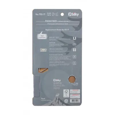Piła ręczna składana Silky Pocketboy Outback Edition 170-10 (KSI75017) - widok 5