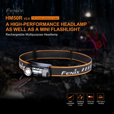 Latarka diodowa Fenix HM50R V2.0 - czołówka (HM50R V2.0) - widok 6