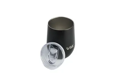 Kubek Termiczny Tumbler WINK BLACK 350 ml. - widok 3