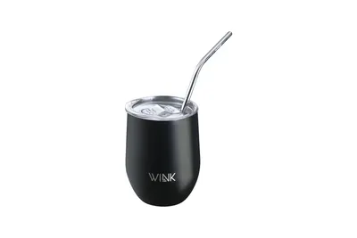 Kubek Termiczny Tumbler WINK BLACK 350 ml. - widok 2