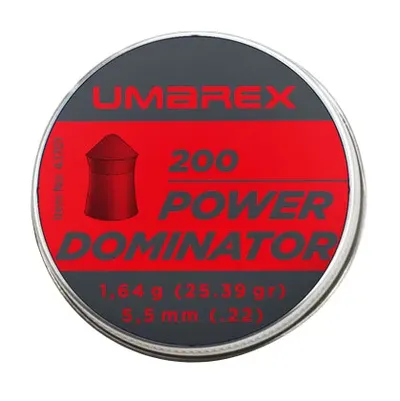 Śrut 5,5 mm Diabolo Umarex Power Dominator szpic 200 szt. (4.1701)