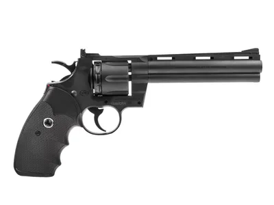 Rewolwer wiatrówka Colt Python 6" 4,5 mm Diabolo / BB 10-strzał. CO2-12g (5.8149) - widok 3