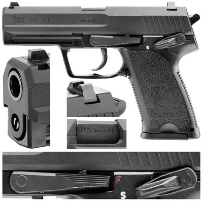 Pistolet ASG GRG Heckler&Koch HK-P8 A1  6mm Green Gas (2.6438) - widok 4
