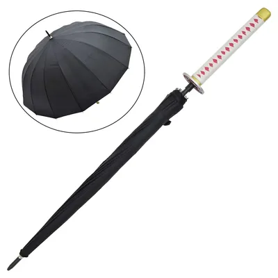 Katana parasol HATTORI HANZO ZS663 - parasol z rękojeścią katany - widok 2