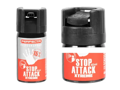 Gaz pieprzowy Perfecta Stop Attack Xtreme stożek 40 ml (2.1906) - widok 3