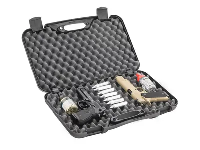 Kufer na pistolet Megaline czarny 49x24x9 cm ECO (500/0ECO) - widok 3
