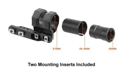 Montaż do latarki Leapers Offset Flashlight Ring Mounts (RG-FL27MC) - widok 4