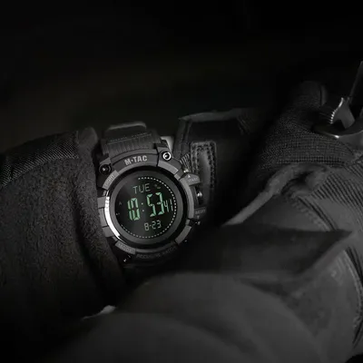 Zegarek taktyczny M-TAC Adventure Czarny (50005002) - widok 5