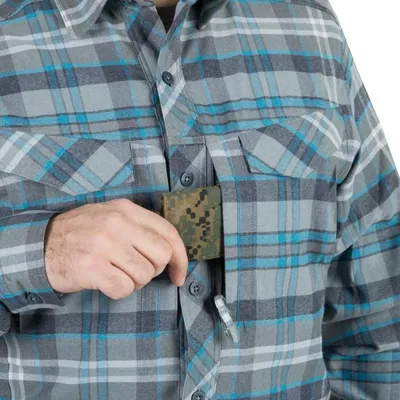 Koszula Helikon Defender Mk2 PILGRIM Long Sleeve Shirt - Gringer Plaid (KO-DPG-SR-P2401) HELIKON-TEX - widok 4