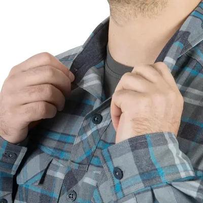 Koszula Helikon Defender Mk2 PILGRIM Long Sleeve Shirt - Gringer Plaid (KO-DPG-SR-P2401) HELIKON-TEX - widok 2