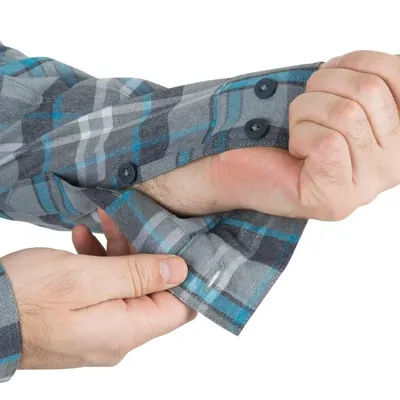 Koszula Helikon Defender Mk2 PILGRIM Long Sleeve Shirt Blue Plaid (KO-DPG-SR-P6501) HELIKON-TEX - widok 8