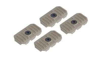 Osłony M-LOK Krótkie 4 szt. SI-AR-CM-COVER-S-FDE - Strike Industries