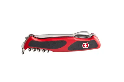 Scyzoryk Victorinox RangerGrip 79, 12 funkcji, dł.130mm, czerw/czar (0.9563.MC) - widok 3