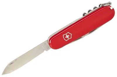 Scyzoryk Victorinox Camper, 13 funkcji, dł. 91 mm, czerwony (1.3613) - widok 2