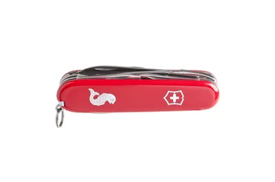 Scyzoryk Victorinox Angler, 18 funkcji, dł.91 mm, czerwony (1.3653.72) - widok 2